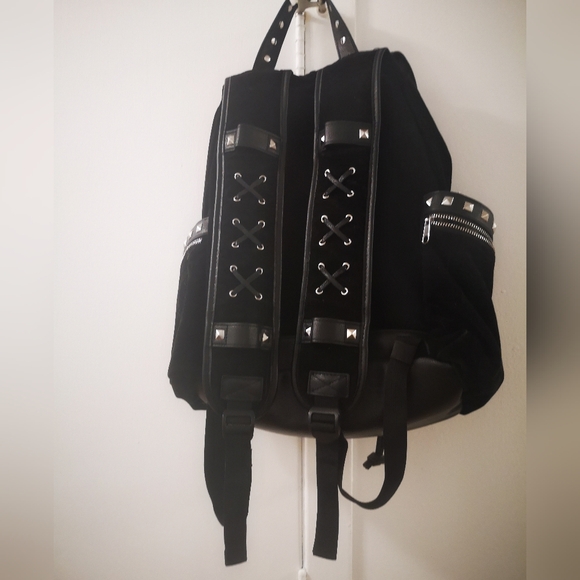 Spencer's faux suede, studded gothic backpack - Picture 5 of 5